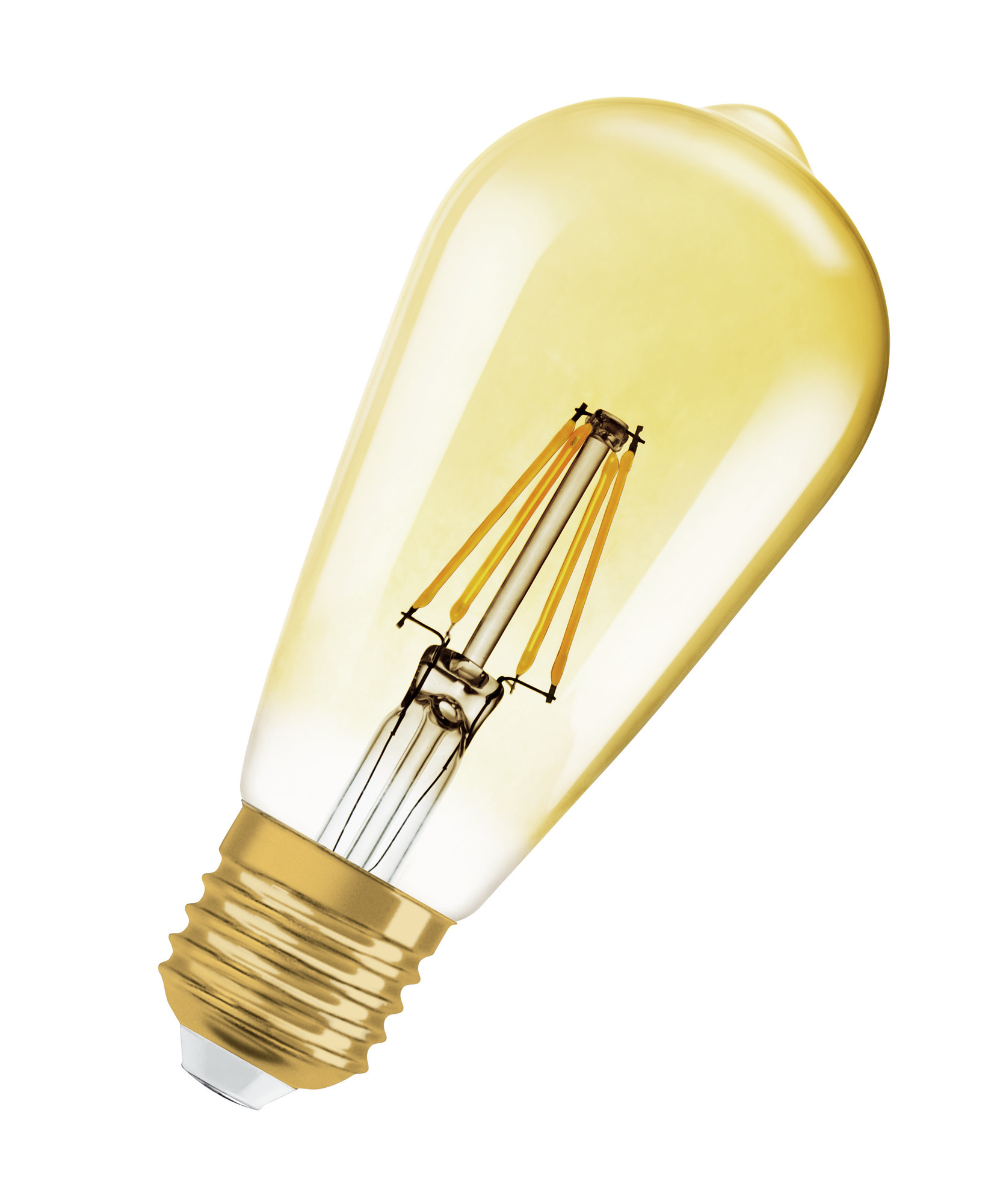 LED-LAMPA RETRO EDISON DIM(50)E27 824 KLAR GOLD 7W OSRAM - OSRAM