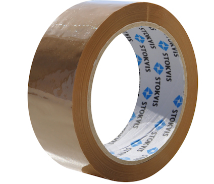 PACKTEJP PP, BRUN, NO NOICE 50 MM X 66 M