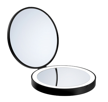 RESESPEGEL M LED NORMAL/7 GGR OUTLINE SVART