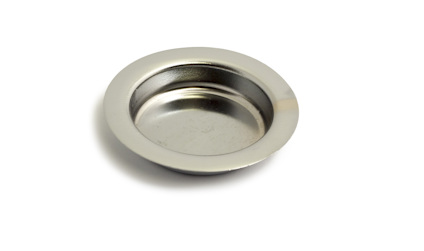SKJUTDÖRRSHANDTAG 200 KROM Ø40 MM 2 ST
