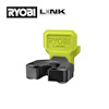 Grön och svart klämkrok med texten "RYOBI LINK" på övre delen.