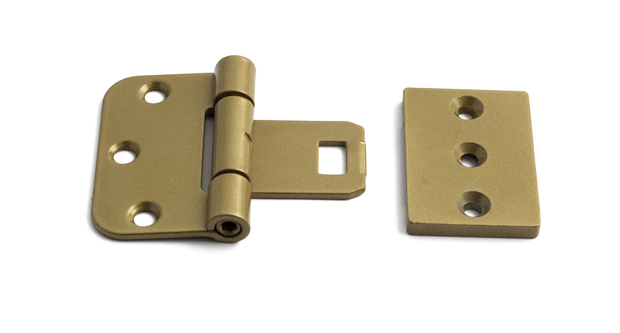 DÖRRGÅNGJÄRN 2465 GULDEPOXY 65X46 MM 2 ST - Habo