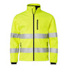 JACKA SOFTSHELL 7621 HI-VIS TOP SWEDE VARSELGUL S