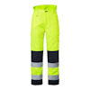 VINTERBYXA 4026 HI-VIS VARSELGUL/MARINBLÅ S