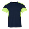 T-SHIRT 210 TOP SWEDE MARINBLÅ/VARSELGUL M