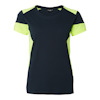 T-SHIRT 211 W TOP SWEDE MARINBLÅ/VARSELGUL M