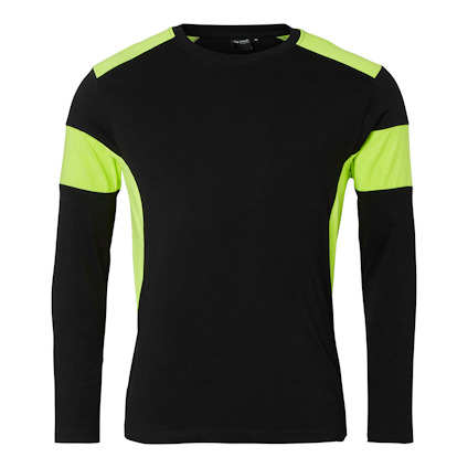 T-SHIRT 212 TOP SWEDE SVART/VARSELGUL L