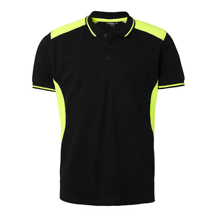 PIKÉ 213 TOP SWEDE SVART/VARSELGUL XL