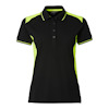 PIKÉ 214 W TOP SWEDE SVART/VARSELGUL XL