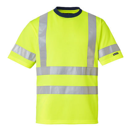 T-SHIRT 224 HI-VIS TOP SWEDE VARSELGUL 4XL