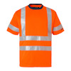 T-SHIRT 224 HI-VIS TOP SWEDE VARSELORANGE 3XL