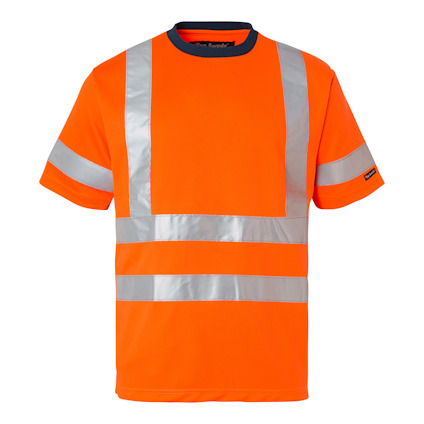 T-SHIRT 224 HI-VIS TOP SWEDE VARSELORANGE 3XL