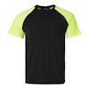 T-SHIRT 225 TOP SWEDE SVART/VARSELGUL S