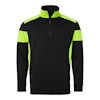 TRÖJA 222 TOP SWEDE SVART/VARSELGUL 4XL