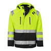VINTERJACKA 122 HI-VIS VARSELGUL/SVART M