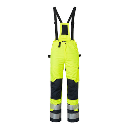 VINTERBYXA 121 HI-VIS VARSELGUL/MARINBLÅ XXL