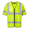 VARSELVÄST 125 HI-VIS VARSELGUL XL/XXL