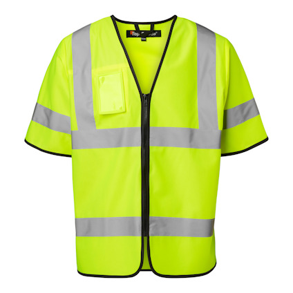 VARSELVÄST 125 HI-VIS VARSELGUL XL/XXL