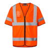 VARSELVÄST 125 HI-VIS VARSELORANGE XL/XXL