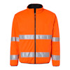 JACKA 129 HI-VIS TOP SWEDE VARSELORANGE/SVART L