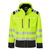 JACKA 130 HI-VIS TOP SWEDE VARSELGUL/SVART XS