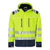 JACKA 130 HI-VIS TOP SWEDE VARSELGUL/MARINBLÅ L