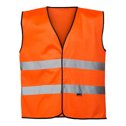 VARSELVÄST 134 HI-VIS VARSELORANGE ONE SIZE