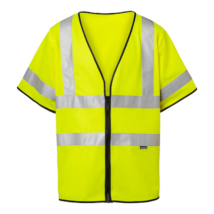 VARSELVÄST 135 HI-VIS VARSELGUL ONE SIZE