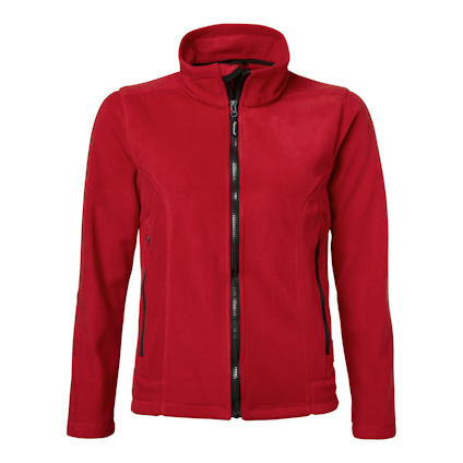 FLEECEJACKA 1642 W TOP SWEDE RÖD S