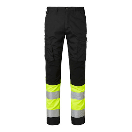 BYXA 220 HI-VIS TOP SWEDE SVART/VARSELGUL D96