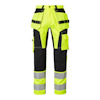 BYXA 236 CRAFTSMEN HI-VIS VARSELGUL/SVART C156