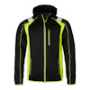 TRÖJA 276 HI-VIS SVART/VARSELGUL L
