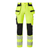 BYXA 313 CRAFTSMEN HI-VIS VARSELGUL/SVART C148