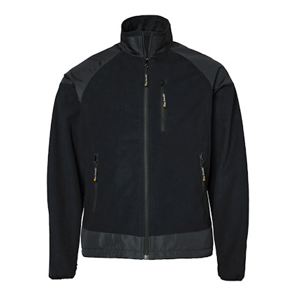 FLEECEJACKA 4140 TOP SWEDE SVART 3XL