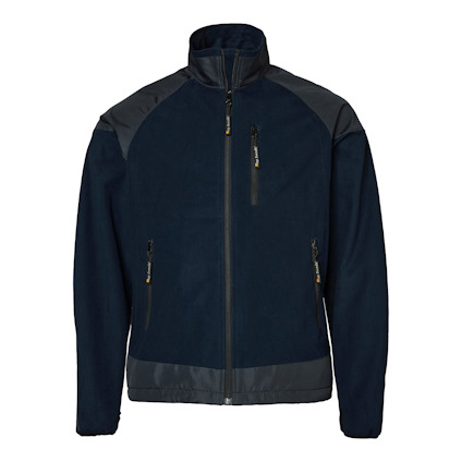 FLEECEJACKA 4140 TOP SWEDE MARINBLÅ S
