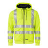 HOODIE 4429 HI-VIS TOP SWEDE VARSELGUL XL