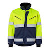 VINTERVARSELJACKA 5616 HI-VIS VARSELGUL/MARINBLÅ XXL