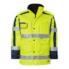 VINTERVARSELJACKA 6317 HI-VIS VARSELGUL/MARINBLÅ 3XL