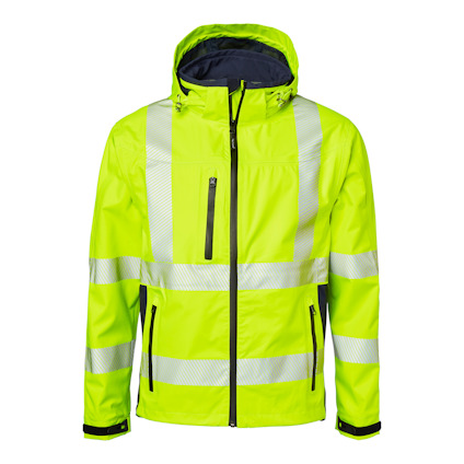 VARSELSKALJACKA 6718 HI-VIS TOP SWEDE VARSELGUL S