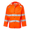 REGNJACKA 9394 HI-VIS TOP SWEDE VARSELORANGE 3XL