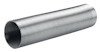 Metallisk böjbar ventilationsslang med rillor längs hela ytan.