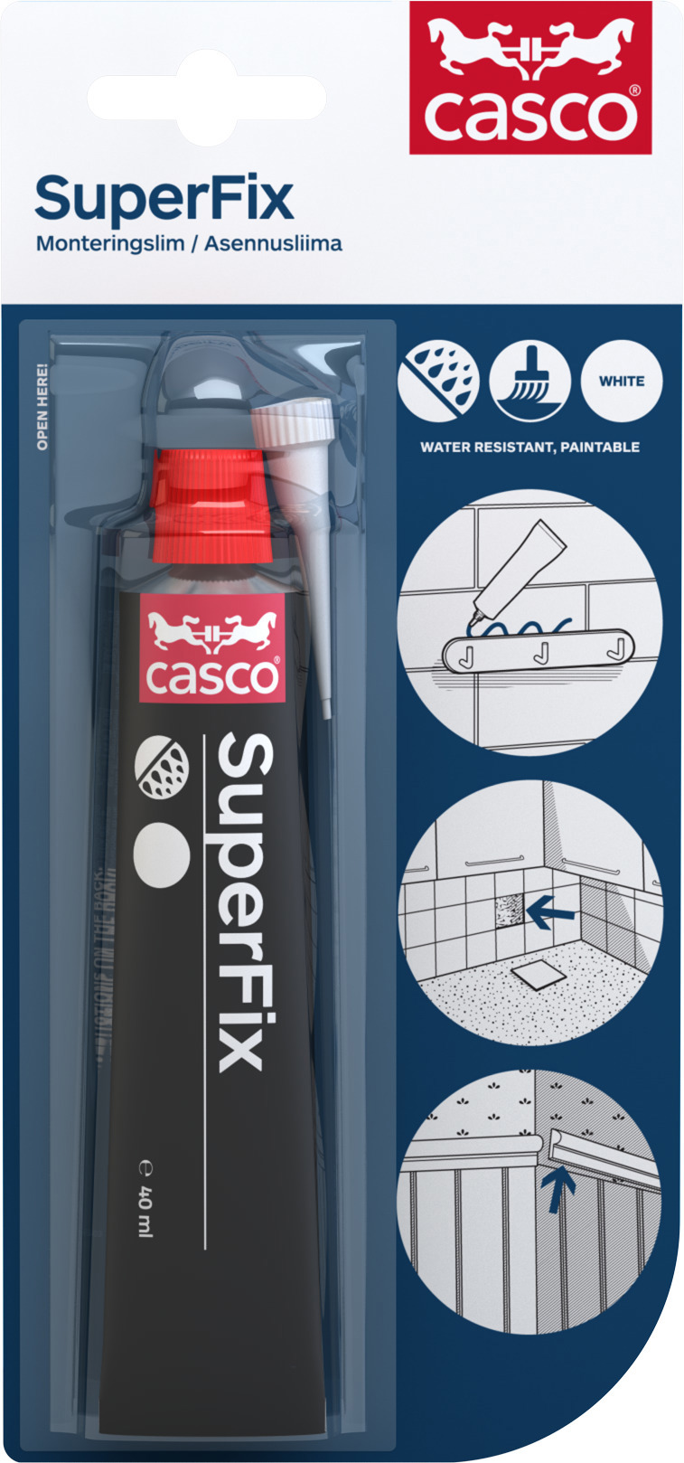 HUSHÅLLSLIM CASCO SUPERFIX 389 40ML - Casco