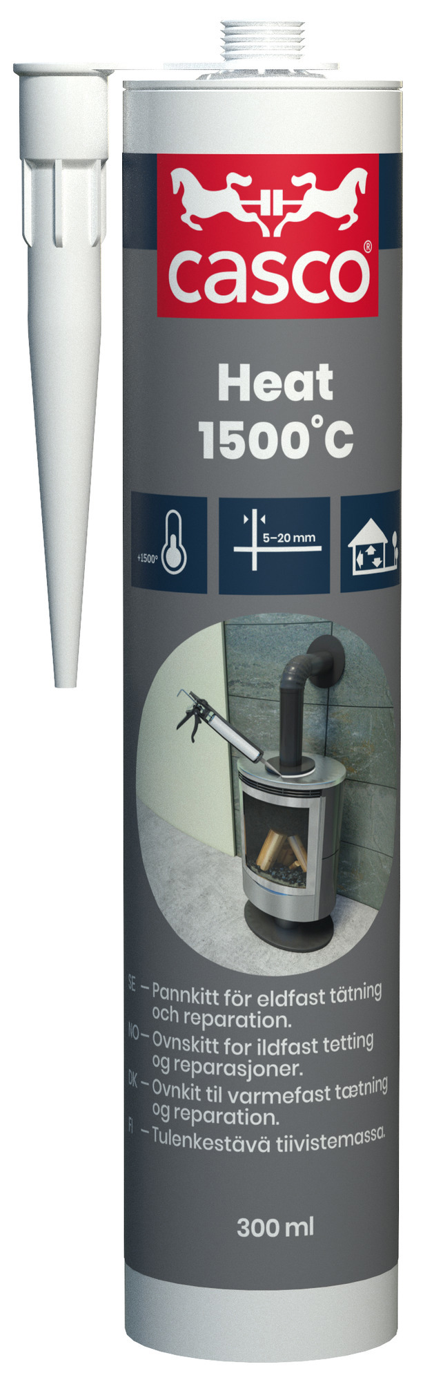 FOGMASSA HEAT 1500C 300ML - Casco