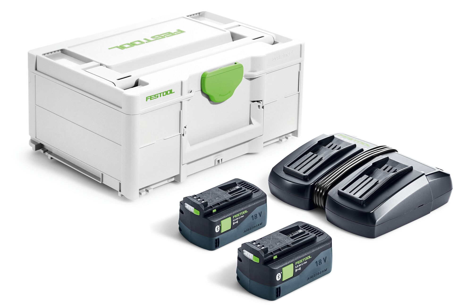 LADDPAKET SYS 18V 2X5,0/TCL 6 DUO - Festool