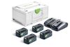 LADDPAKET SYS 18V 4X5,0/TCL 6 DUO