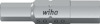 Dubbelbits i silver med texten "wiha" samt markeringar "5.0 - 6.0".