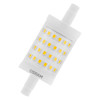 LEDLAMPA 75 9.5W 827 R7S DIM 78MM LED LINE OSRAM