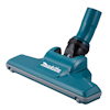 Blått golvmunstycke med grå detaljer och Makita-logotyp.