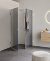 DUSCHHÖRN INFINITY LACE COMBI 90X80 KROM