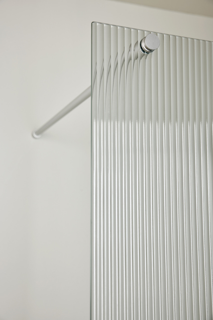 DUSCHVÄGG FROST DV 1150 SILVERMATT LINJEGLAS